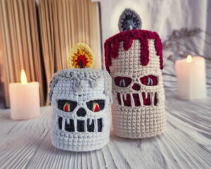 Halloween Candle Crochet Pattern