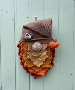 Fall Gnome Wreath Pattern
