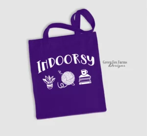 Indoorsy Crochet Project Bag