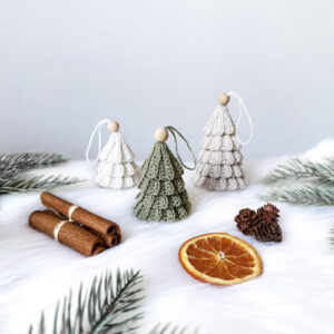Crochet Christmas Trees