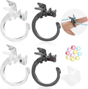 Dragon Crochet Tension Rings