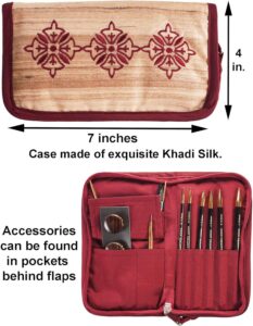 Interchangeable Tunisian Crochet Hook Set