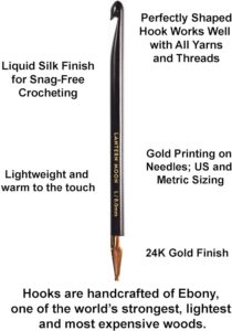 Interchangeable Tunisian Crochet Hook Set