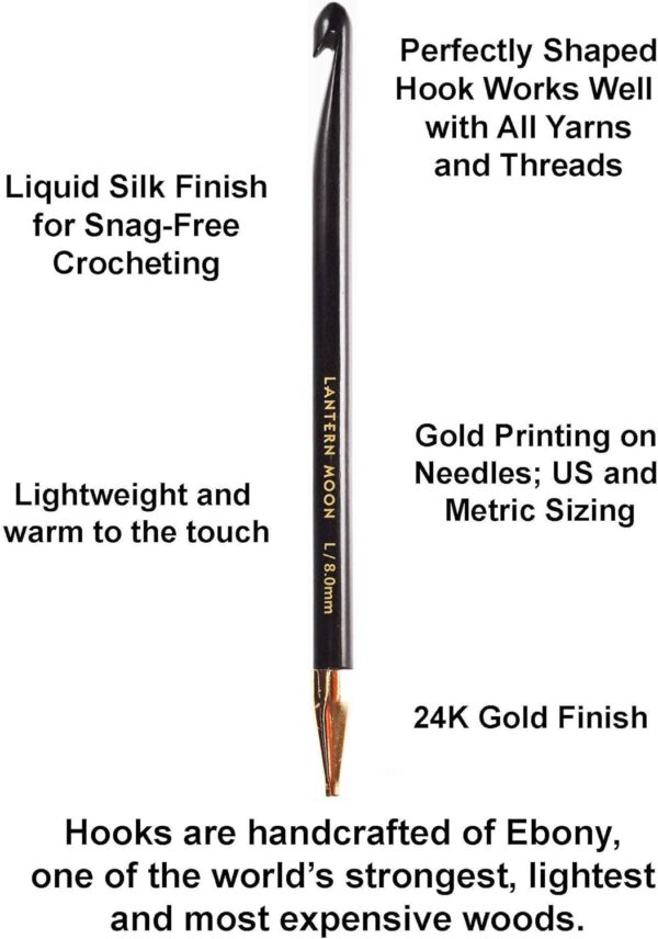 Interchangeable Tunisian Crochet Hook Set