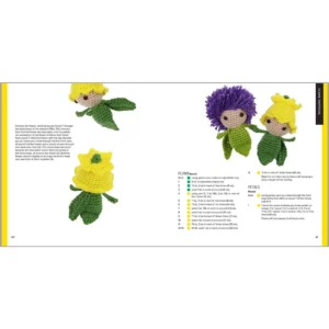 Amigurumi Flower Babies Crochet Book