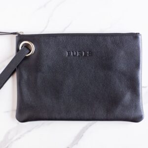 Blair Leather Hook Clutch