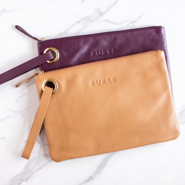 Blair Leather Hook Clutch