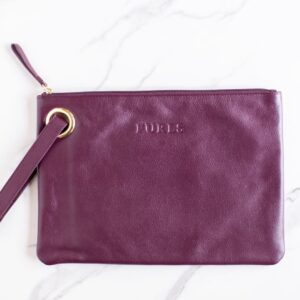 Blair Leather Hook Clutch