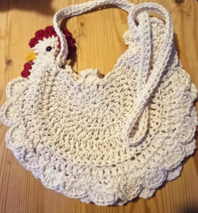 crochet chicken bag pattern