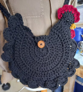 crochet chicken bag pattern