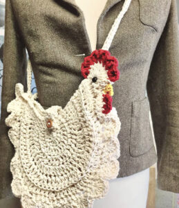 crochet chicken bag pattern