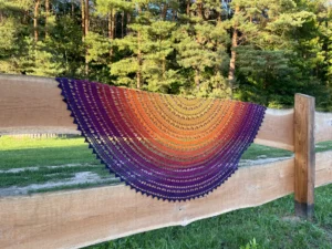 Númenna Shawl crochet pattern