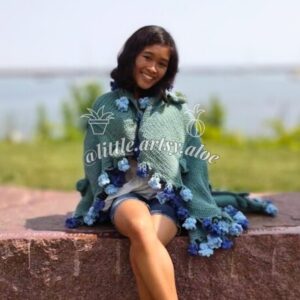 Surprise Bouquet Blanket Crochet Pattern