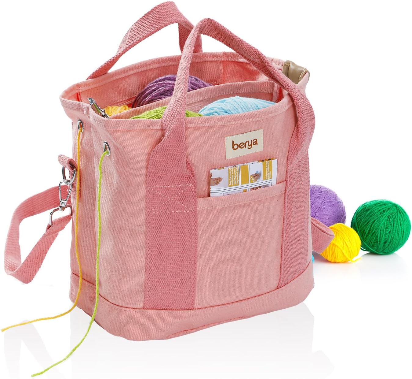 crochet project bag
