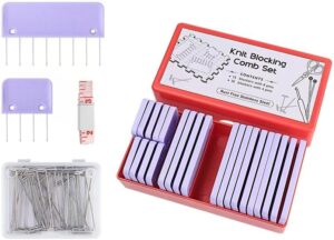 Crochet Blocking Combs & Pins Kit