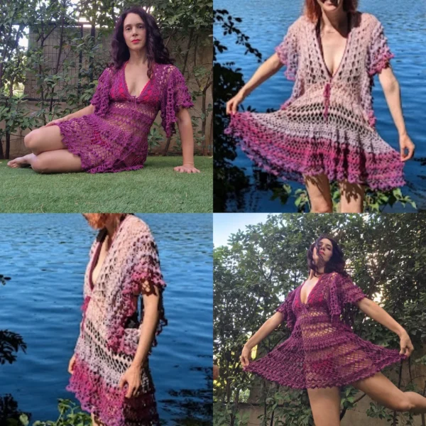 Crochet Cover-up Pattern by Yarns and Fins - Image 6