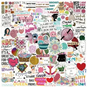Crochet Sticker Set
