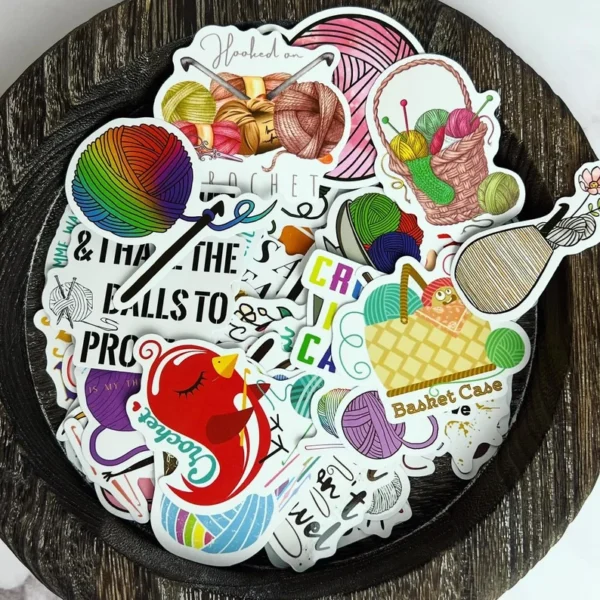 Crochet Sticker Set
