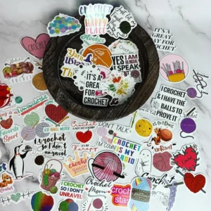 Crochet Sticker Set