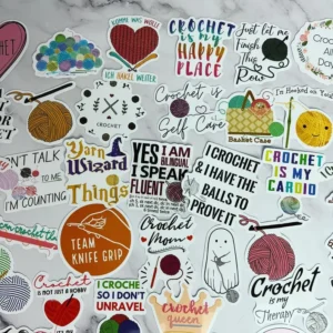 Crochet Sticker Set