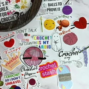 Crochet Sticker Set
