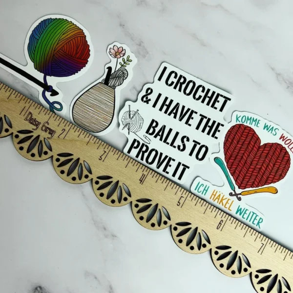 Crochet Sticker Set