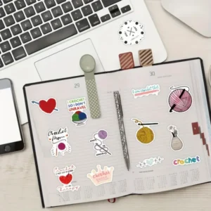 Crochet Sticker Set