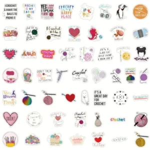 Crochet Sticker Set