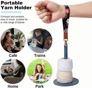 Portable Wrist Yarn Holder