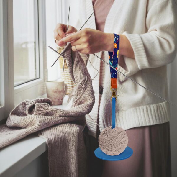 Portable Wrist Yarn Holder