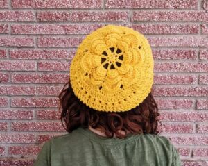 Slouchy Flower Beret Pattern