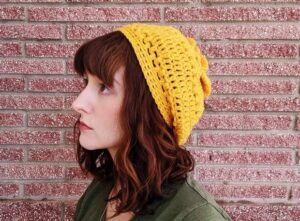 Slouchy Flower Beret Pattern