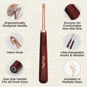 Oasis chunky crochet hook set