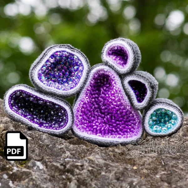 geode crochet pattern