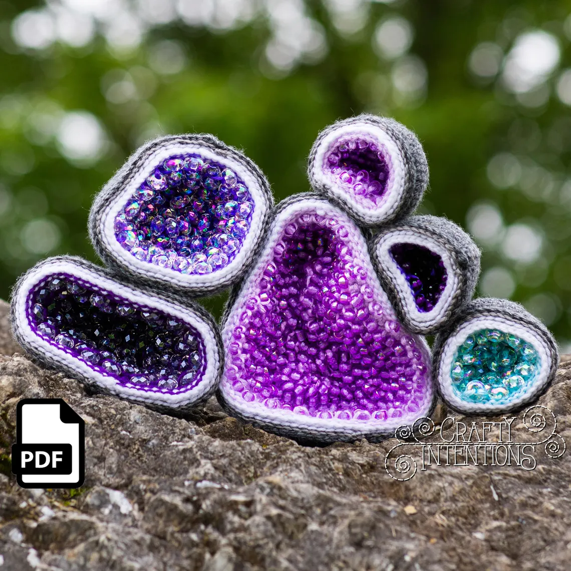 geode crochet pattern