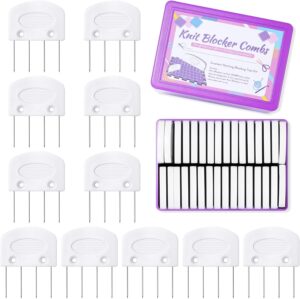 knit and crochet blocking combs