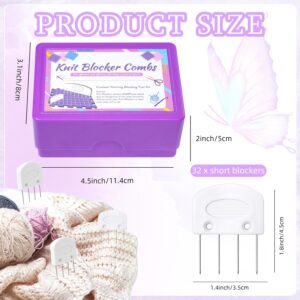 knit and crochet blocking combs