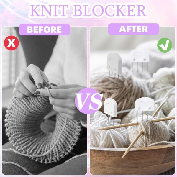knit and crochet blocking combs