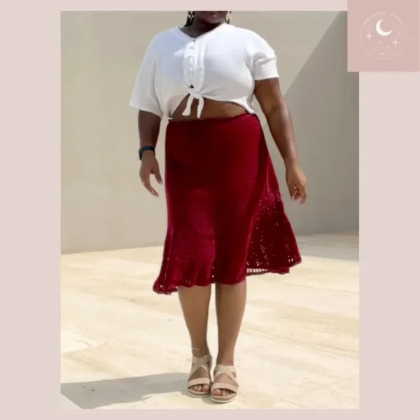 willow skirt crochet pattern