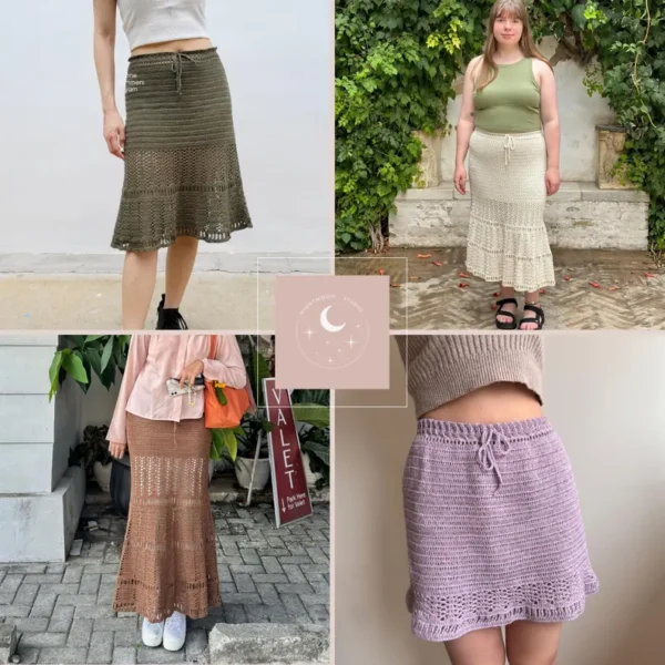 willow skirt crochet pattern