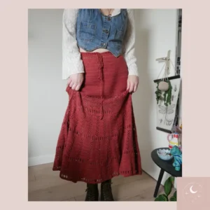 willow skirt crochet pattern