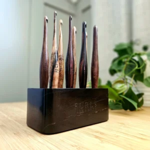 Ebony 8 Hook Stand