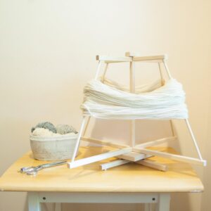 Beka natural hard maple yarn swift