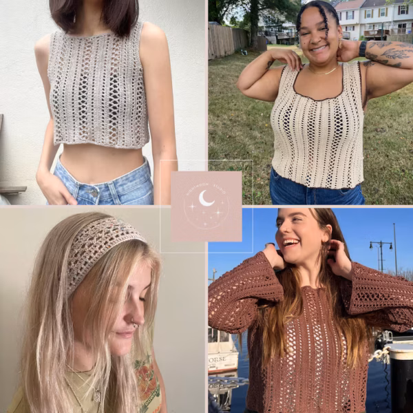 Lucia crochet pattern bundle