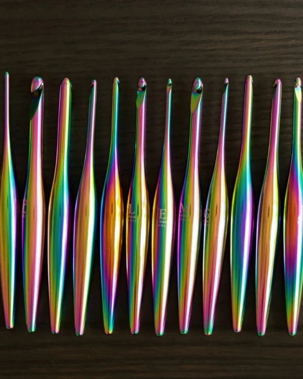 limited edition aura streamline metal crochet hooks