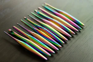 limited edition aura streamline metal crochet hooks