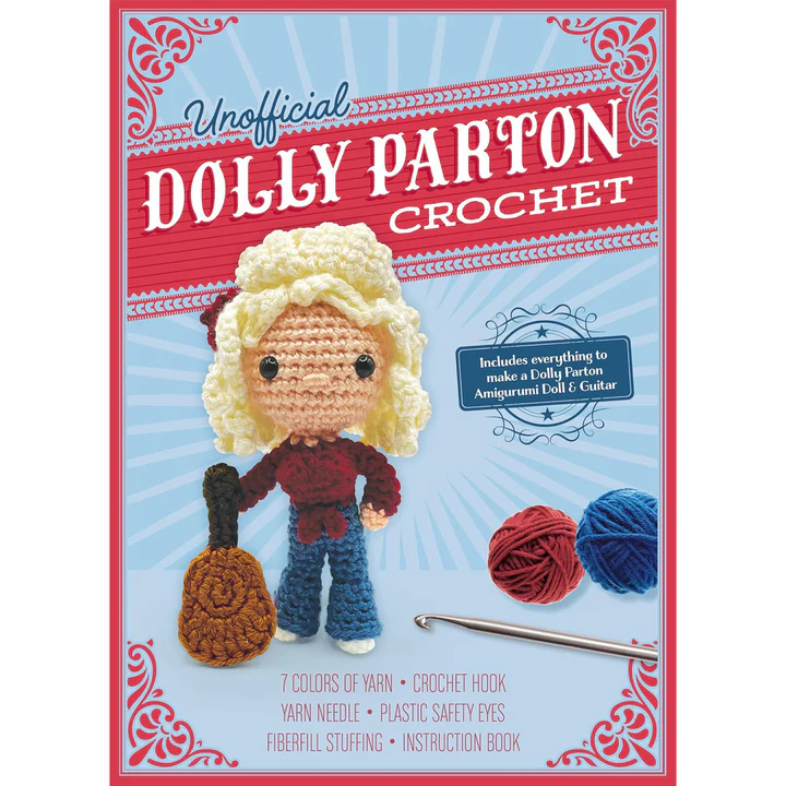 Unofficial Dolly Parton crochet kit