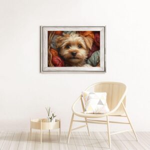 Yarn Dog 1000 piece jigsaw puzzle