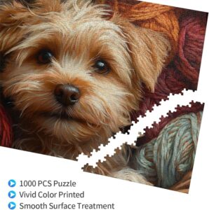 Yarn Dog 1000 piece jigsaw puzzle