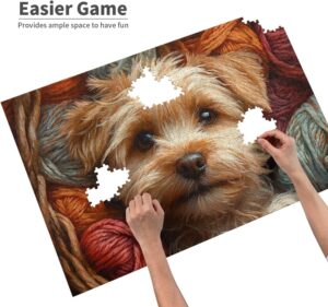 Yarn Dog 1000 piece jigsaw puzzle